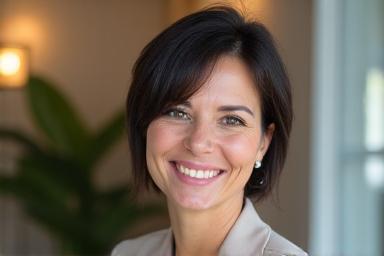 Retrato de Elena Martínez, psicóloga y coach certificada