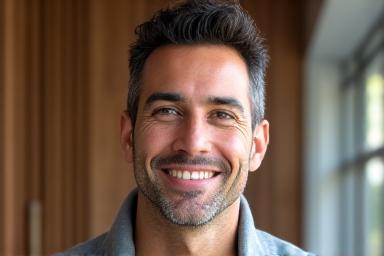 Retrato de Ricardo Solís, coach de vida y especialista en mindfulness