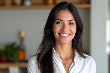 Retrato de Sofía García, nutricionista y experta en salud holística