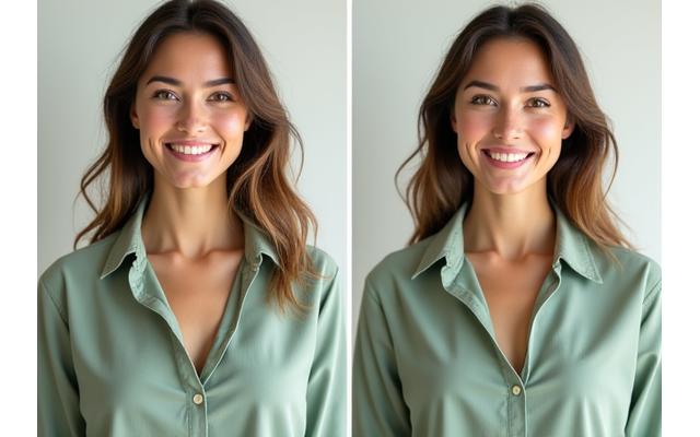Sofía Ramírez antes y después, mostrando un cambio positivo en su bienestar.
