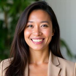Retrato de la Dra. Ana Rodríguez, nutrióloga certificada.
